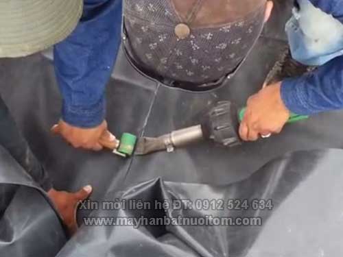 M&aacute;y h&agrave;n bạt ao nu&ocirc;i t&ocirc;m cầm tay Triac ST