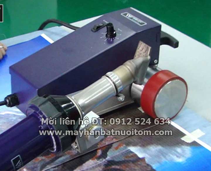 M&aacute;y h&agrave;n banner quảng c&aacute;o, m&aacute;y h&agrave;n bạt Hiflex.