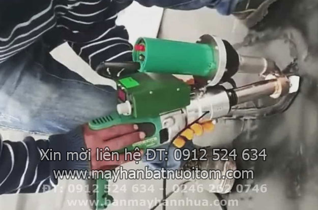 M&aacute;y h&agrave;n bạt nhựa HDPE, h&agrave;n m&agrave;ng nhựa chống thấm 