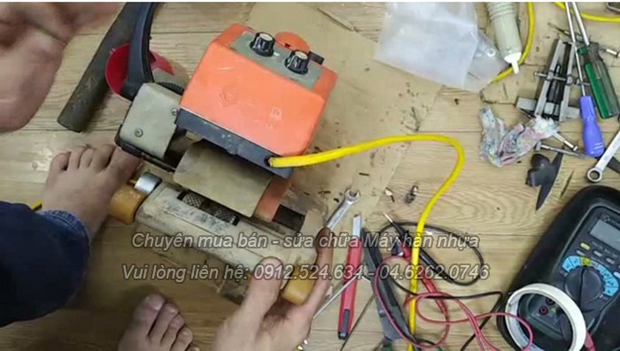 Dịch vụ sửa chữa m&aacute;y h&agrave;n bạt ao nu&ocirc;i t&ocirc;m