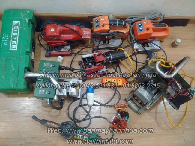 Sửa chữa m&aacute;y h&agrave;n bạt HDPE ao nu&ocirc;i t&ocirc;m